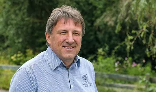 Michael Eschrich, Geschäftsführer und Maurermeister